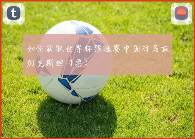 如何获取世界杯预选赛中国对乌兹别克斯坦门票？